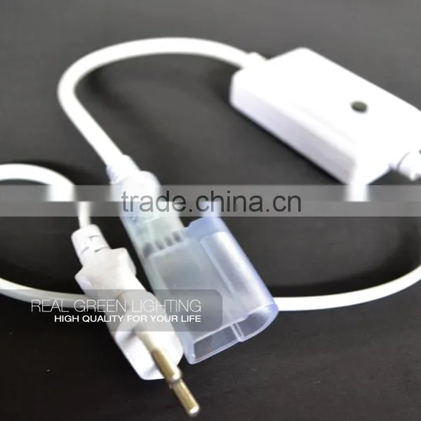 IP65 Outdoor Garden Decoration Green 24V LED Neon Rope Lighting photo-3