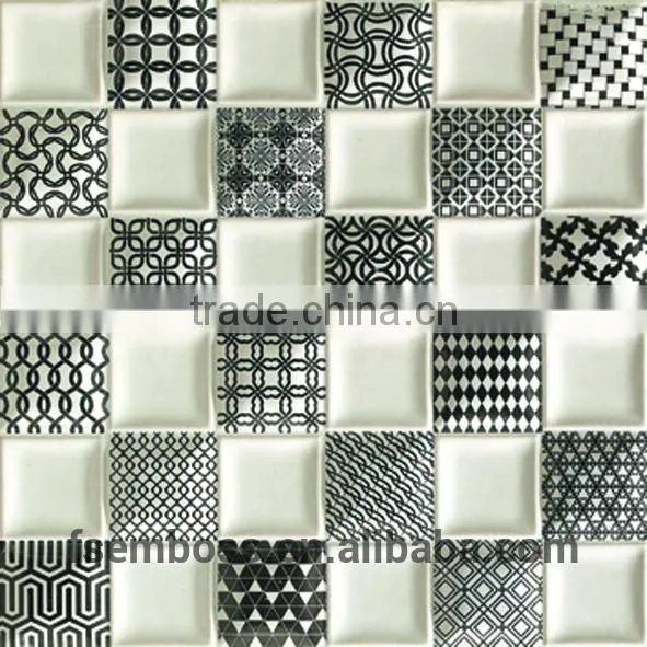 300*300mm Restaurant Kitchen Tile Floor Tiles Glazed Tile 3d Mosaic Tile Ceramic Wall Tile photo-3