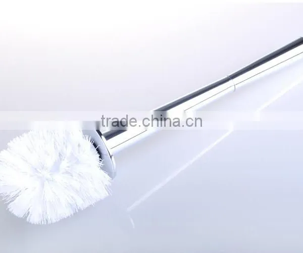 White Clean Brush Decorated Plastic Toilet Brush photo-3