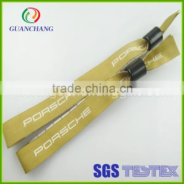 Imprinting Colored Satin Fabric Wristbands Magnetic, Hand Band Manufactured Wristbands Wholesale Price photo-3