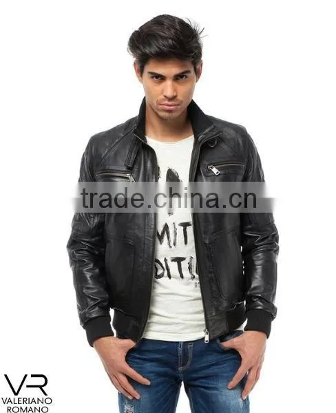 Genuine Piton Leather Jacket for Women Collage Model