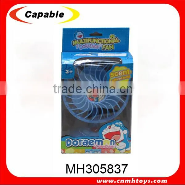 Mini Plastic Hand Fans Battery Power Toy Fan photo-2