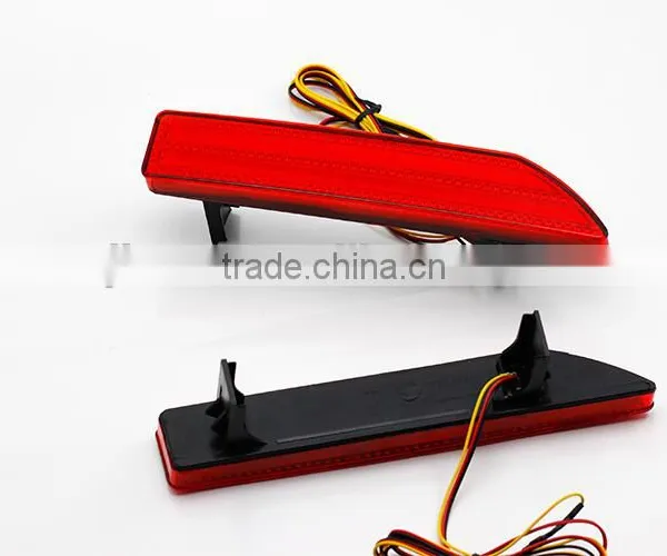Red Tail Lamp Led Rear Bumper Lights Tail Brake Stop Light Motorcycle Rear Reflector for 09 CRV photo-2