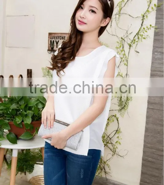 2015 ShangYi Wholesale Cheap Fashion Blank T-shirt/new Model T-shirt for Women, T-shirt Wholesale China
