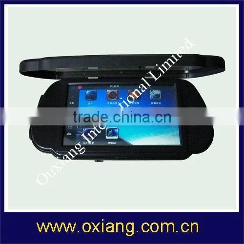 Newest Bluetooth Car Rearview Mirror support GPS Navitation & Wireless Video Parking Sensor System