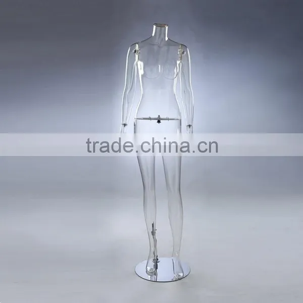 PC Mannequin Plastic Mannequin Transparent Mannequin Female Mannequin photo-3