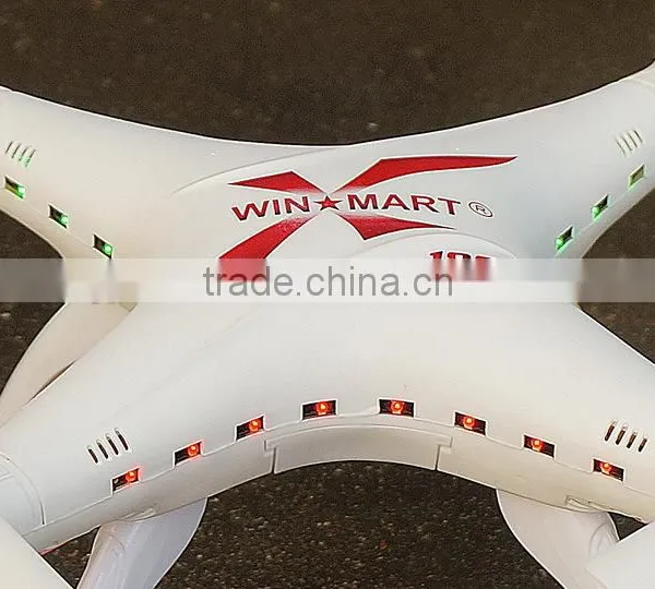 2.4G 4ch 6 Axis rc Airplane Drone Quadcopter With Led Light Factory Price photo-3