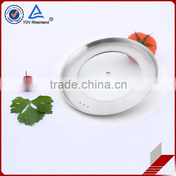 flat surface glass lids