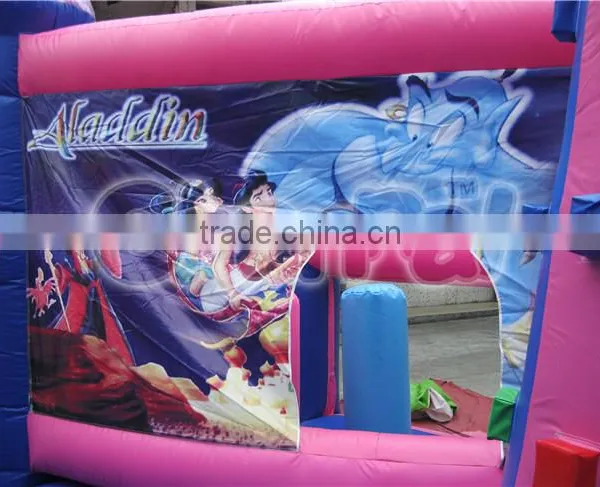 Hot Sale Princess Inflatable Castle Obstacle Course for Sale, Kids Inflatable Obstacle Games photo-4