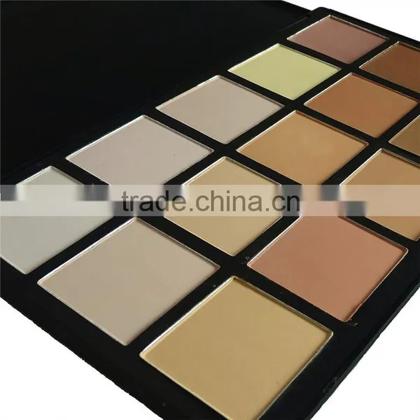 Natural Looking Long Lasting Smooth Oil Control 15 Color Pressed Powder Compact Wholesale photo-5