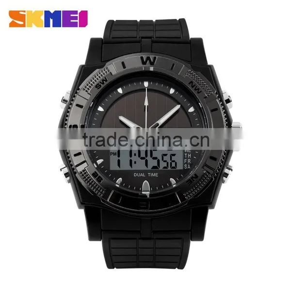 Skmei Fashion Sport LCD Watch With Solar Power