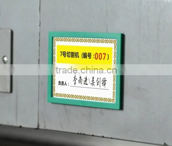 New Products Magnetic Holder Plate Frame Name for Steel Lockers photo-3