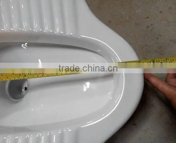 Building Material Chinese Ceramic Toilet Squatting Stool photo-2