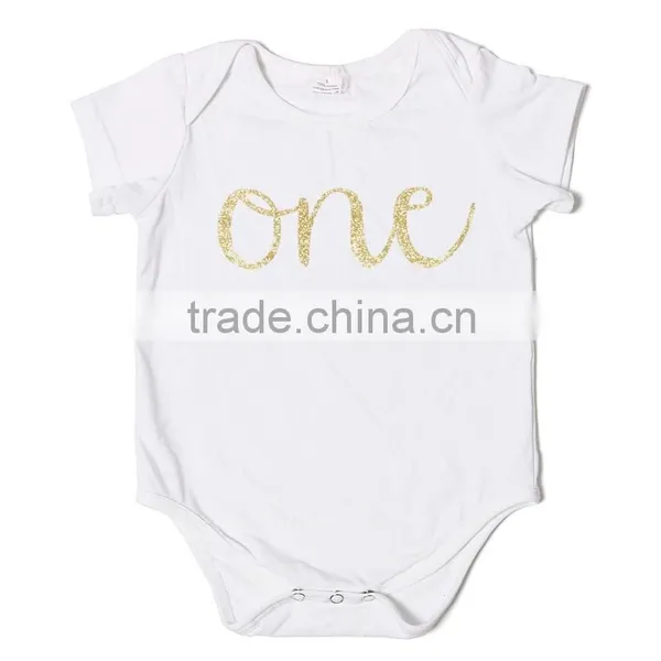 2016 Hot Sale Fashion Organic Cotton Import Baby Clothes Adult Baby Girl Clothing photo-4