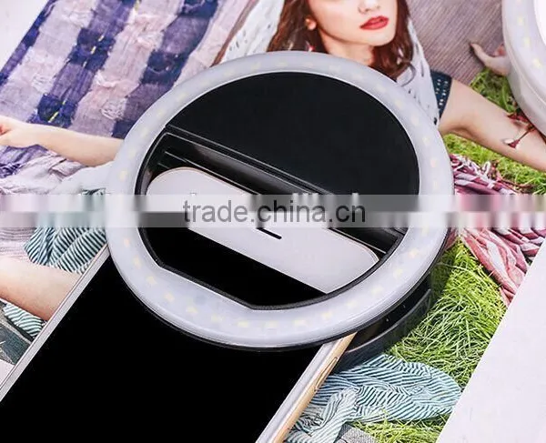 36pcs Bright LEDs Ring LED Selfie Flash Light for Iphone LED Universal Circle Selfie Ring Light For Mobile Phone photo-3