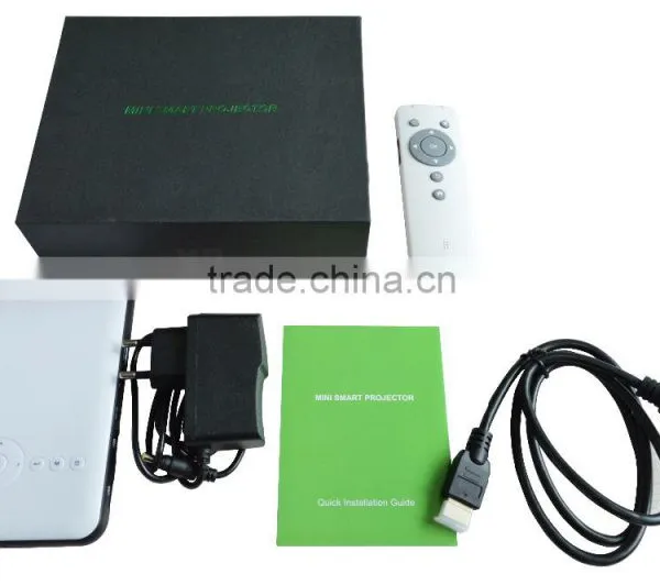 1080P Android DLP Full HD Home Theater Projector for Smartphone With Wifi Miracast photo-3
