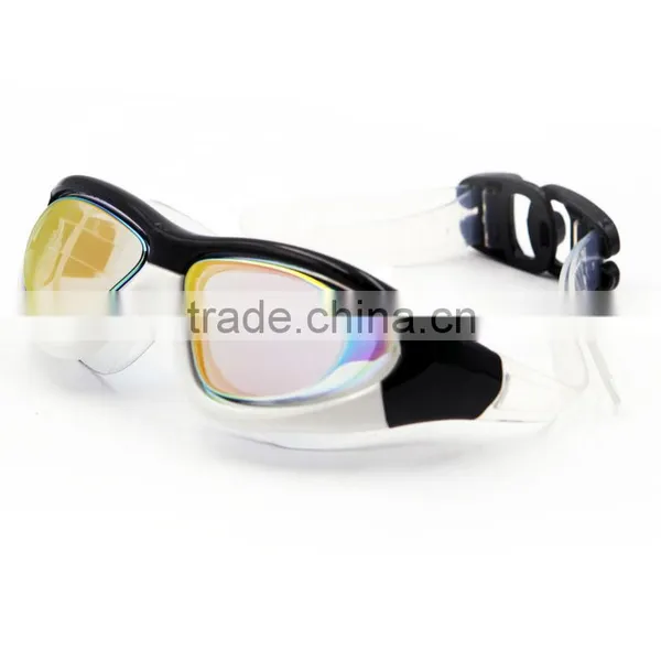 Silicone Adult /Kids Swimming Goggles Anti Fog Swimming Goggles;Googles for Swimming photo-3