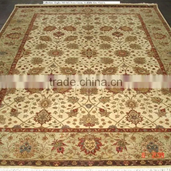 Hand Knotted Ziegler Wool Carpets photo-4