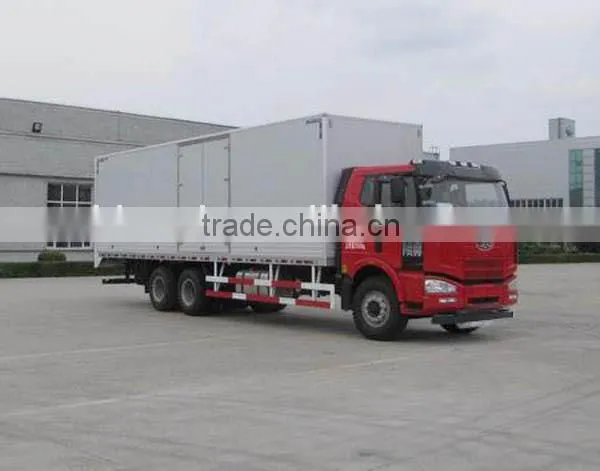 FAW J6 Cab 6x4 25M3 Van Truck 280hp Good Quality