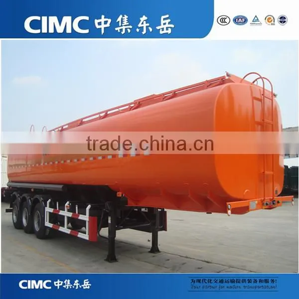 CIMC Tri-axle Milk/water Transport Tanker Trailer for Sale photo-3