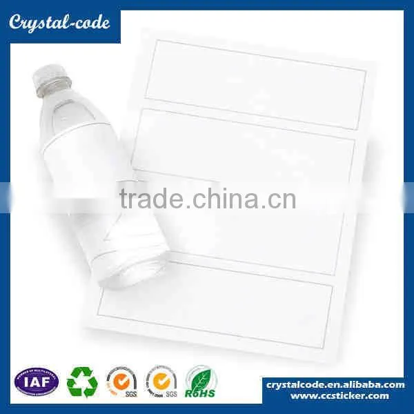 Customized Personalized Blank Promotional Waterproof Water Bottle Label photo-4