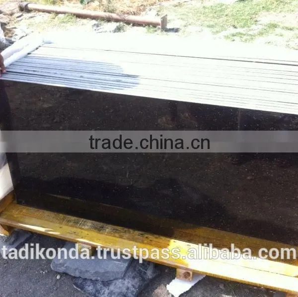 Black Galaxy Granite Tiles