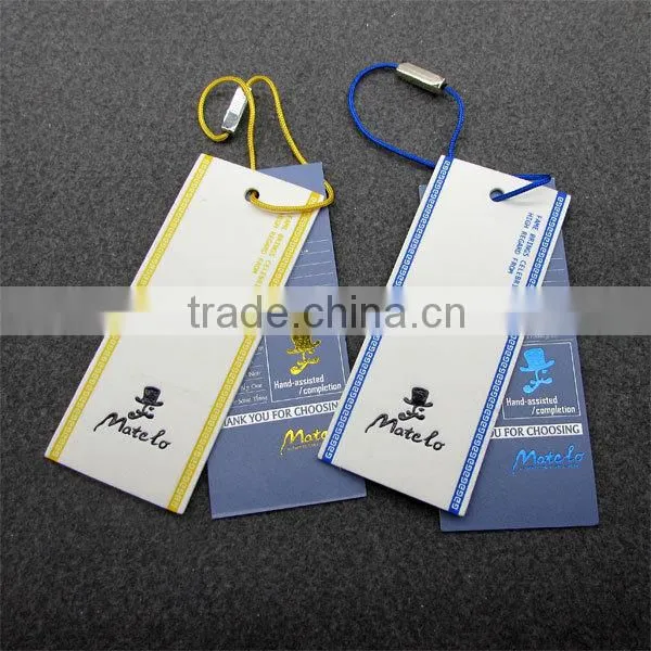 Debossed Foil Vogue Tags For Clothing photo-4