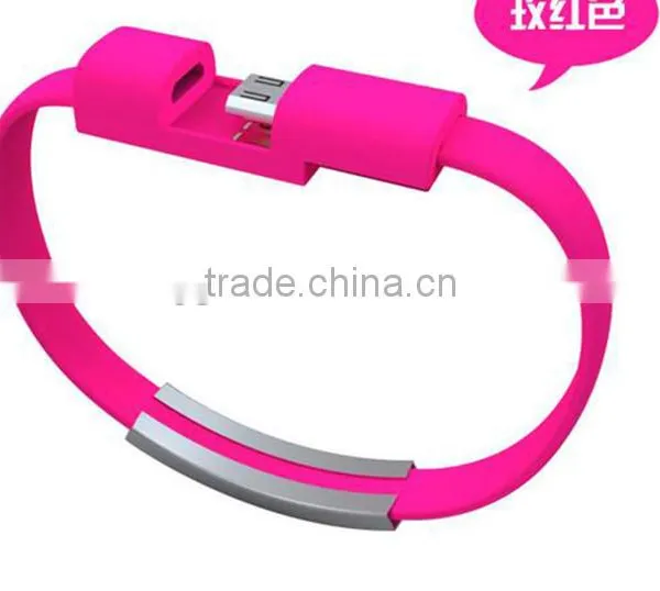 Christmas Gift Bracelet Usb Charge Cable, Wearable Mobile Phone Data Cable Quality Choice photo-5