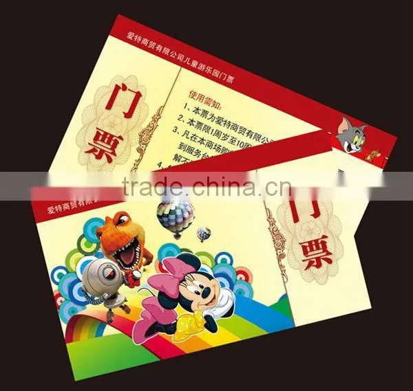 Thermal Entrance Tickets Printing Factory From Wuxi Solong