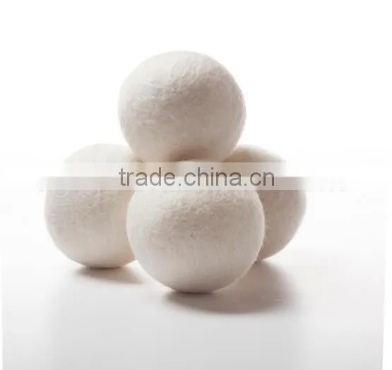 Felt Laundry Balls in 100%natural Wool