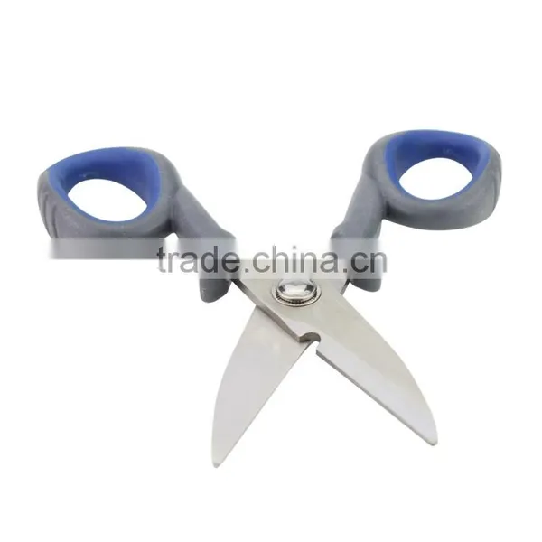 Soft Grip Handle Electrician Scissors photo-4