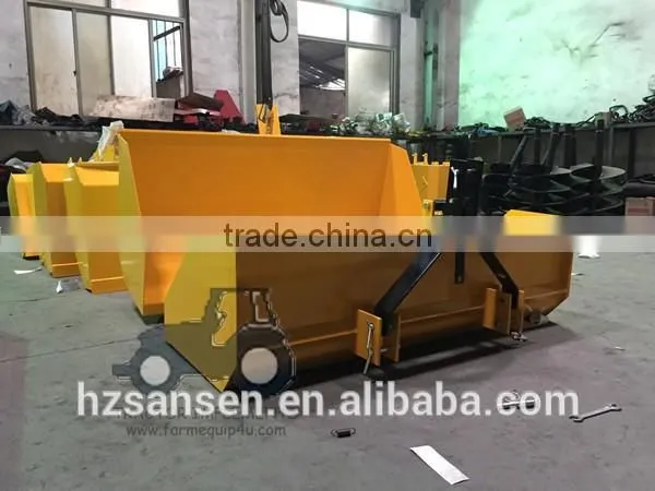 Tractor 3 Point Carryall Trip Scoop Bucket photo-3