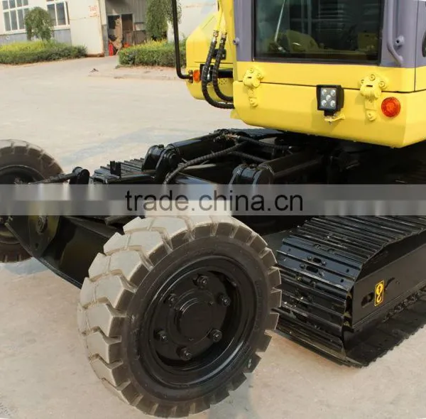 8ton Wheel-crawler Excavator X8 With Excavator Spare Parts photo-3
