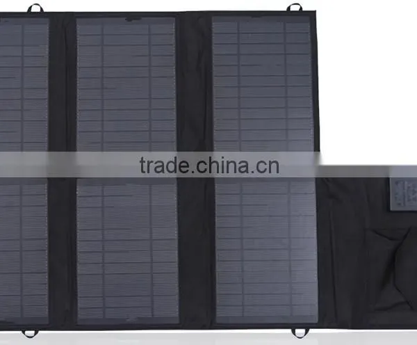 Protable High Quality Solar Panel 36w Folding Solar Charger for Mobile Phone