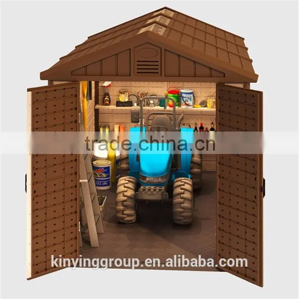 High Quality HDPE Plastic Garden Shed Tool Storage House photo-4