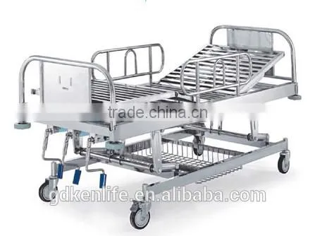 Hospital Medical Stainless Steel Bed
