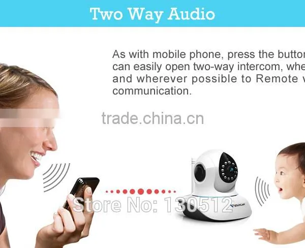 VStarcam PnP H.264 ONVIF IR CUT Wifi IP Camera Wifi Nanny Cam photo-5