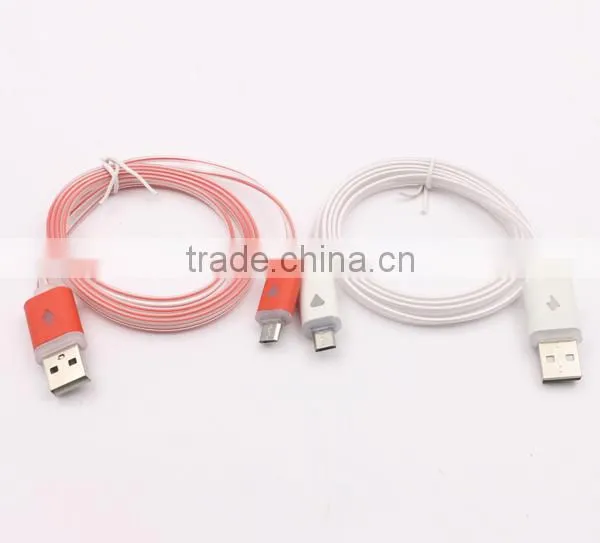 New 2016 Led Charging Data Cable Flashing Cable for Usb Cable photo-2