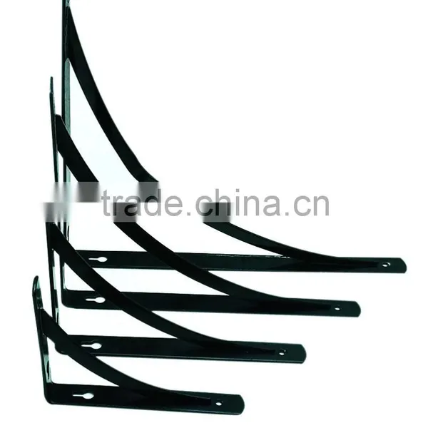 Wholesale for Black Metal Bracket for Shelves Various Sizes photo-5