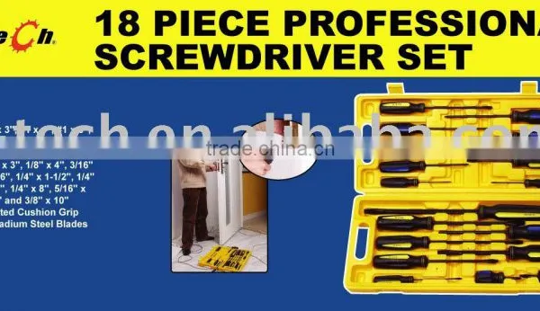 18 Piece Screwdriver Set