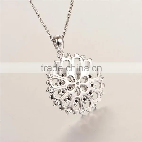 2016 Fashionable Flowers Of Life Design 925 Sterling Silver Pendants photo-4