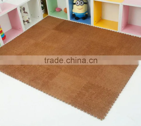 Warm and Easy to Clean Fabric Flooring Foam Mat photo-4