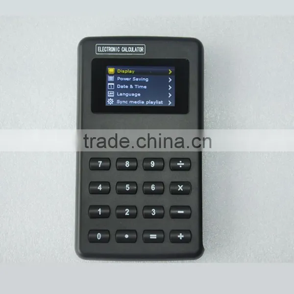Magic Calculator With MP4 Function Has EBook, Photo, Music, Video, Recorder, FM Radio, Emergency Button to Back to Calculator photo-6