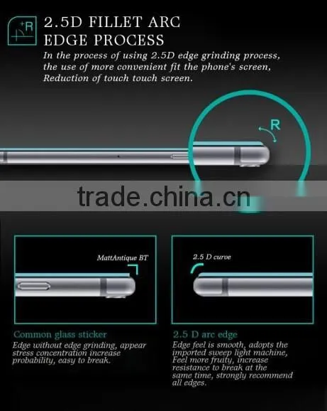 Factory Price Wholesale 9H Explosion-Proof Premium Tempered Glass Screen Protector for IPhone 7 / 7 Plus photo-3
