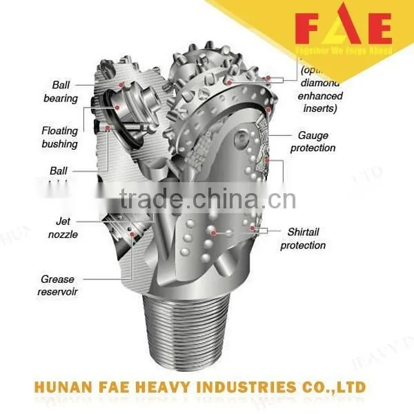 Tricone Palm Bit / Oil Palm Cutter / Cone Palm Roller Bit photo-2