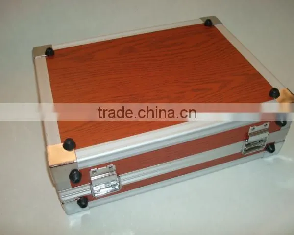 Aluminum Designs Wine Box,empty Wine Case With Nylon Fabric Inner,wine Bottle Box photo-4
