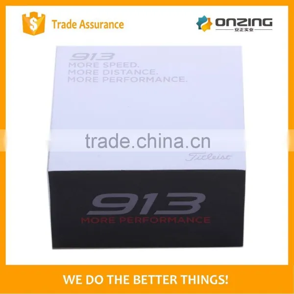 100gsm Woodfree Paper 4 Sides Logo Printing Memo Cube Note Pad photo-5