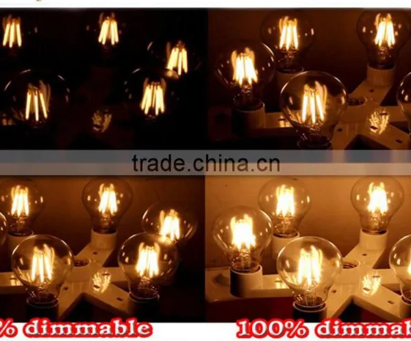 4000K CRI80 Edison Led Filament Bulbs ST64 CE ROSH 120V 220V B22/E26/E27 LED photo-4