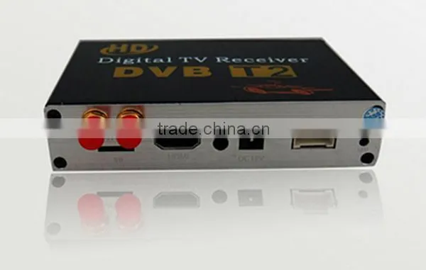 HD Double Tuner Car DVB-T2 Digital TV Receiver H.264 MPEG-4 Speed Can Reach 120-150km/h Use for Thailand Columbia Russia Etc. photo-4