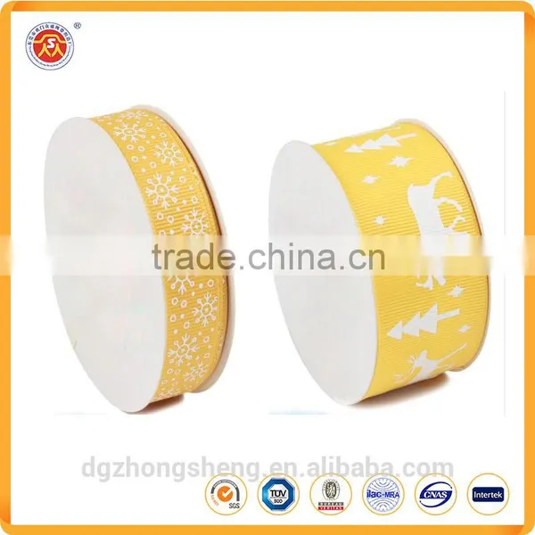 2016 Wholesale High Quality Decorative Print Silk Gift Ribbons photo-4